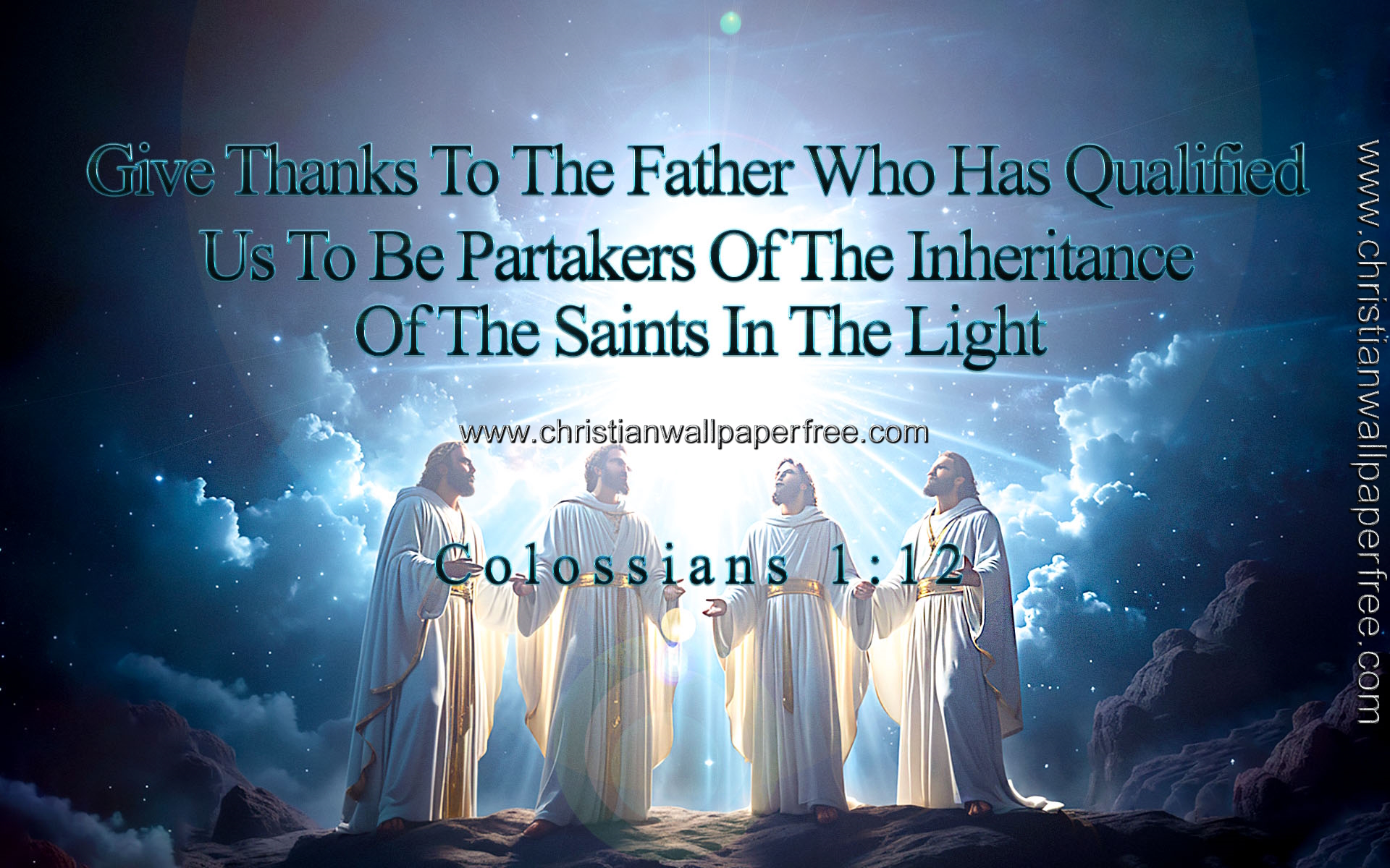 To Be Partakers Colossians 1 Verse 12