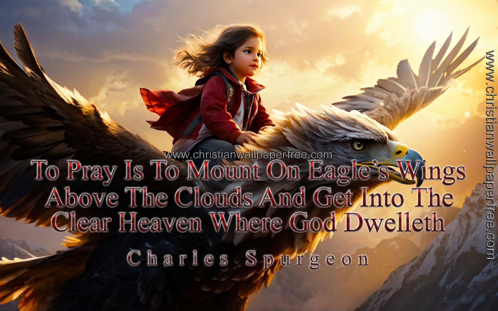 Wings of Eagles Quote by Charles Spurgeon