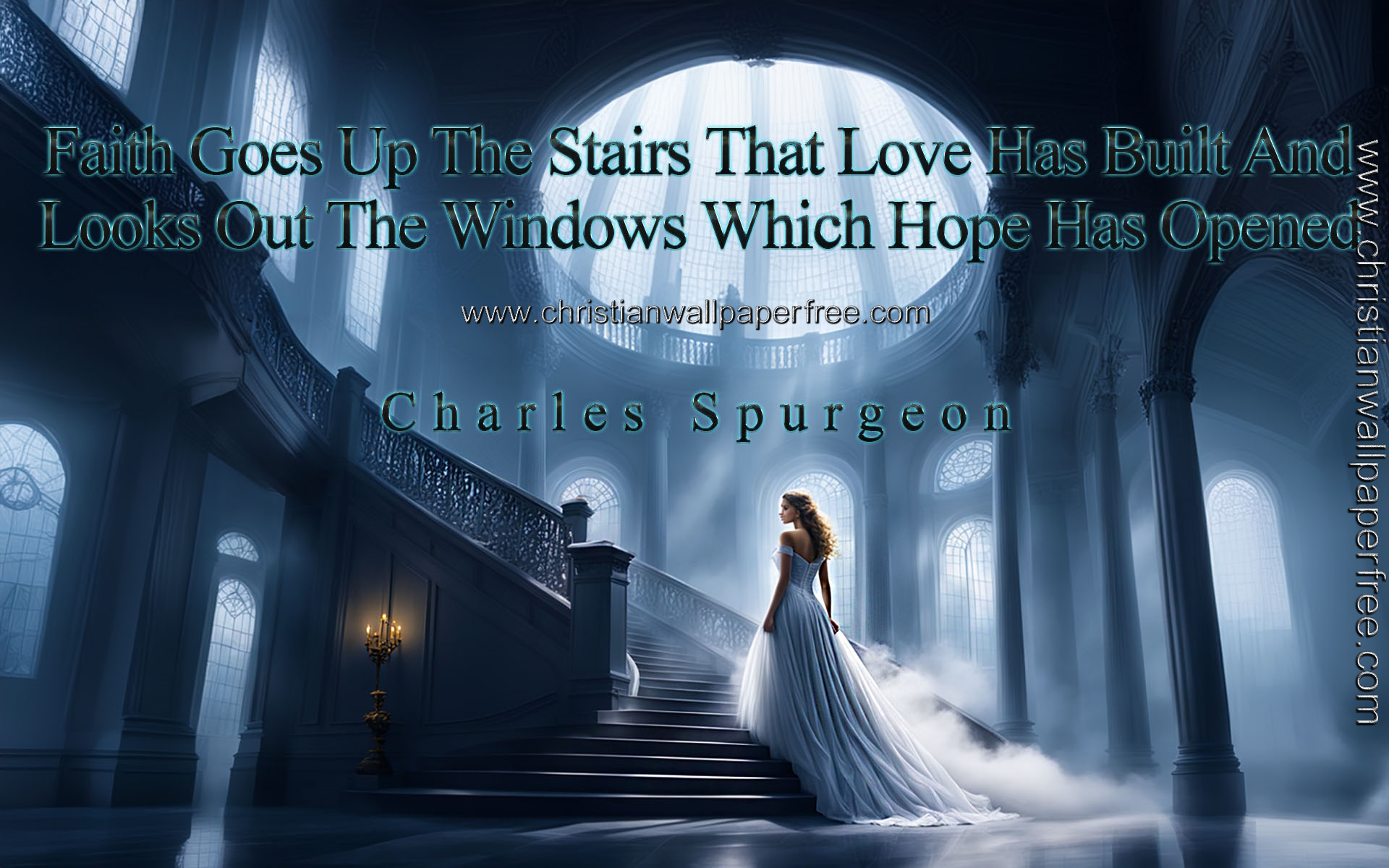 Faith And Hope Quote by Charles Spurgeon