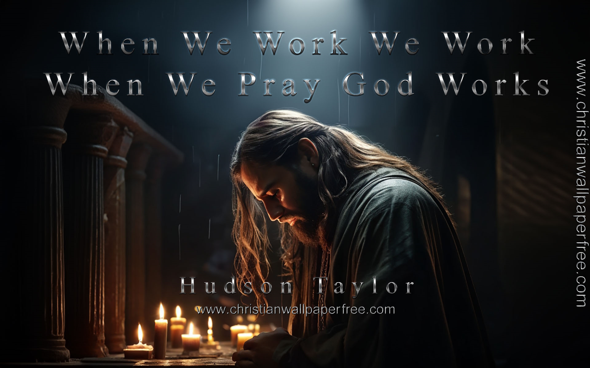 God Works Quote by Hudson Taylor