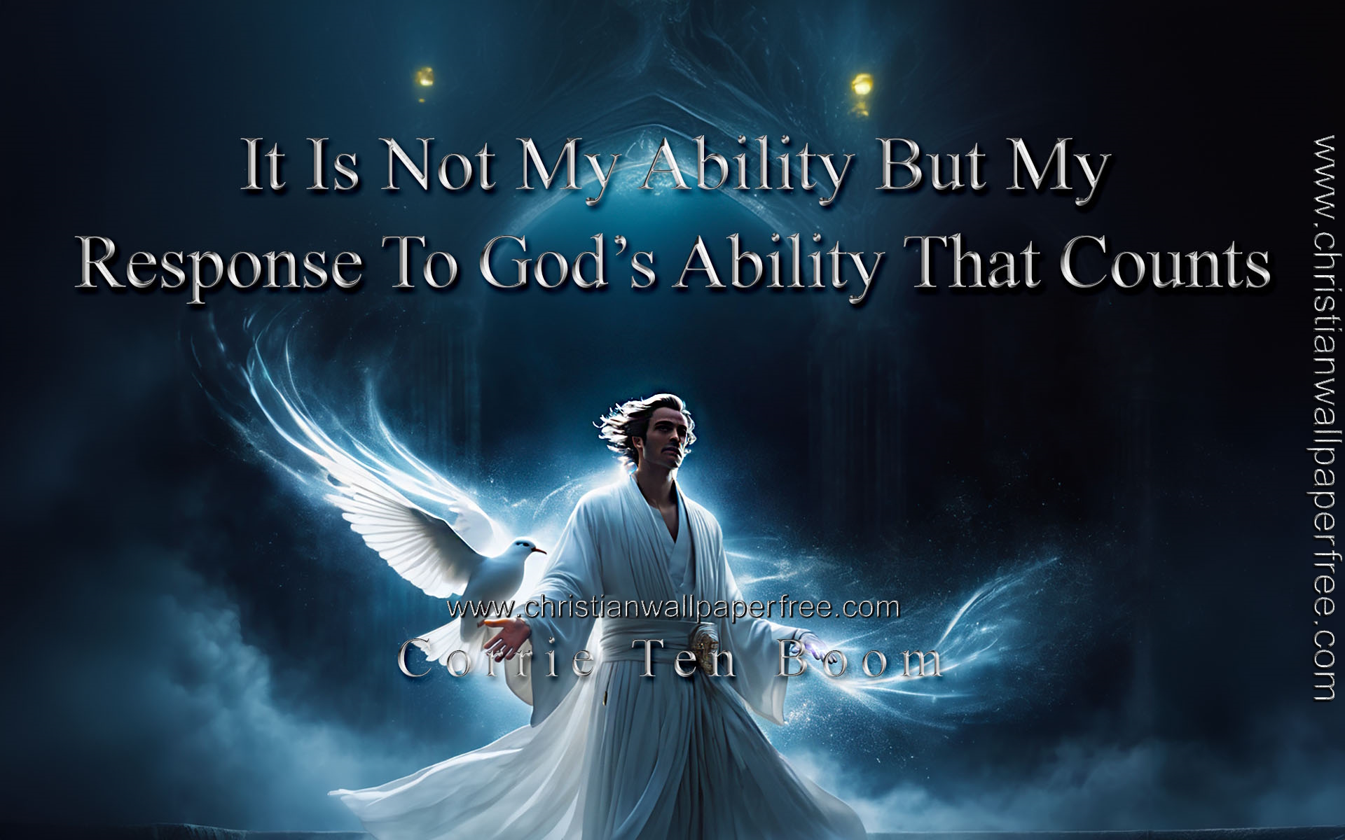 Gods Ability Quote by Corrie Ten Boom