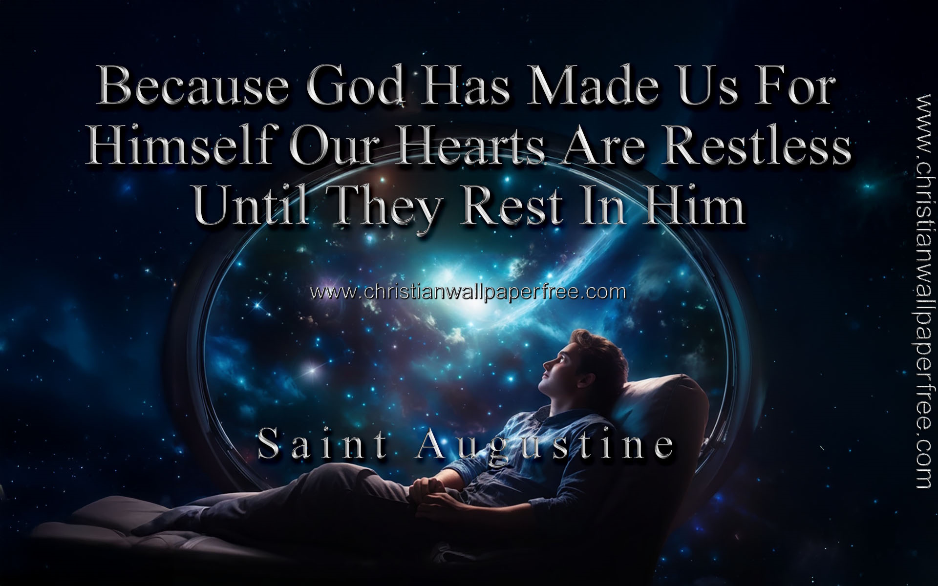 Hearts Are Restless Quote by Saint Augustine