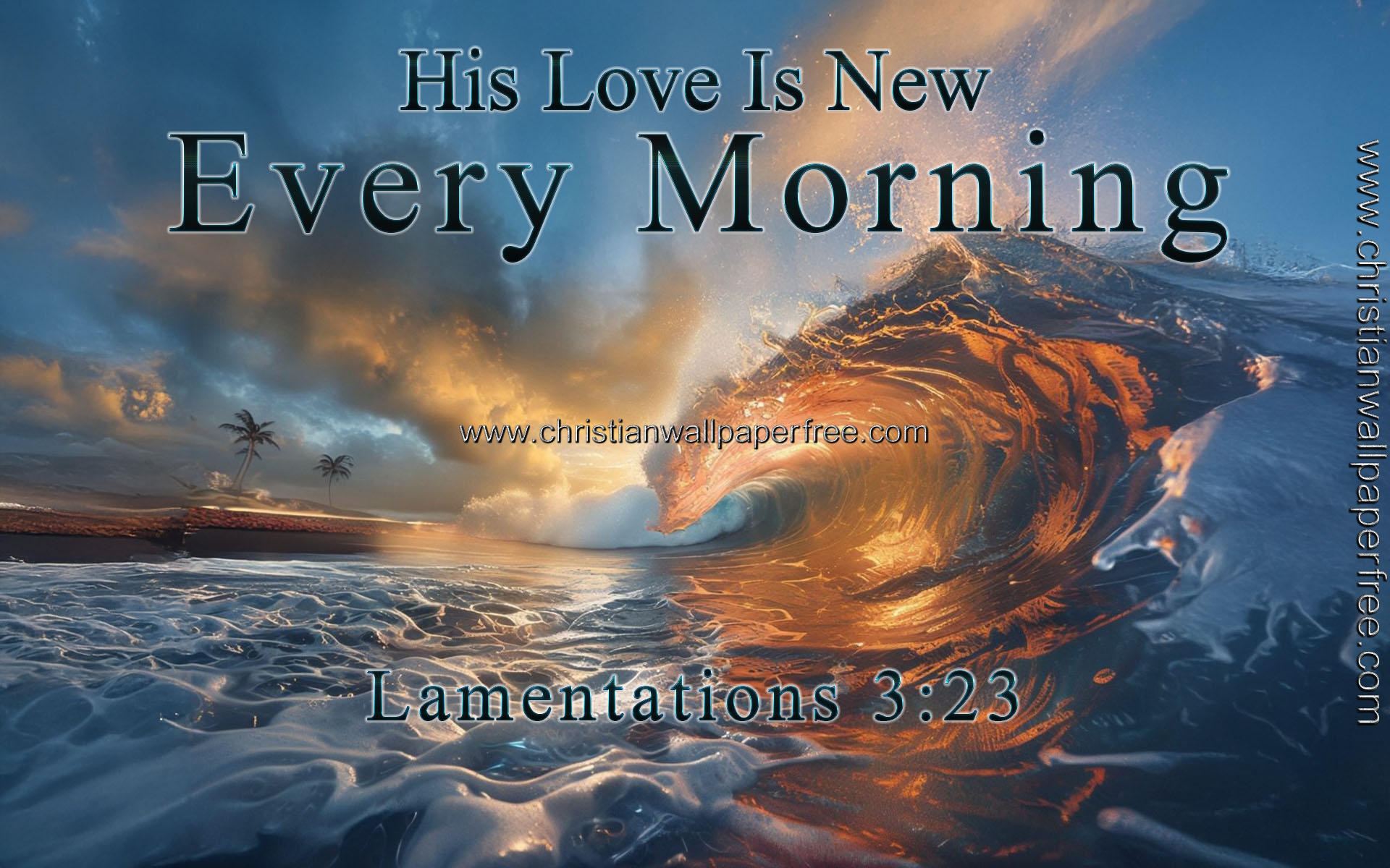 His Love Lamentations 3 Verse 23