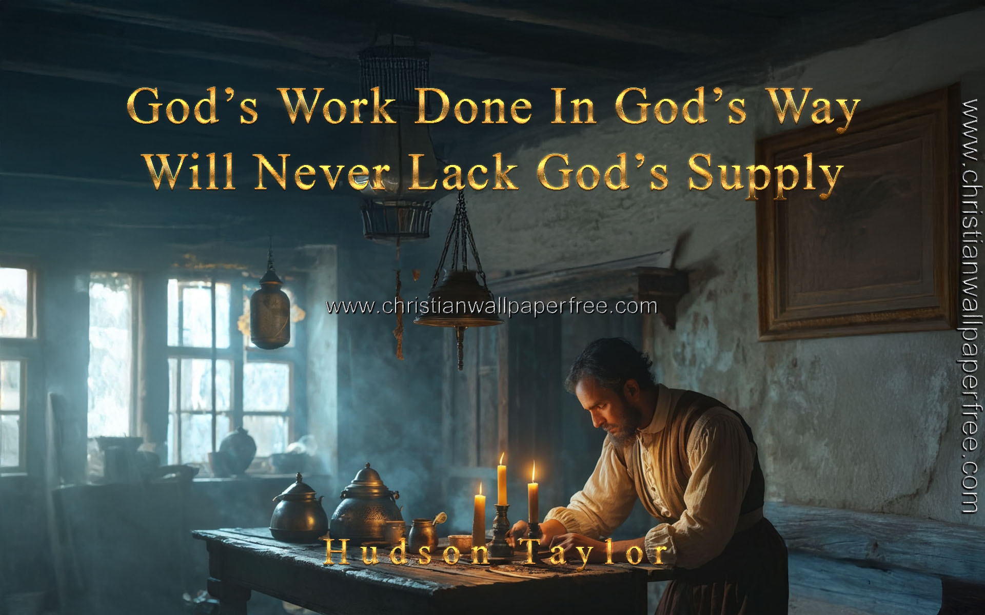 In Gods Way Quote by Hudson Taylor