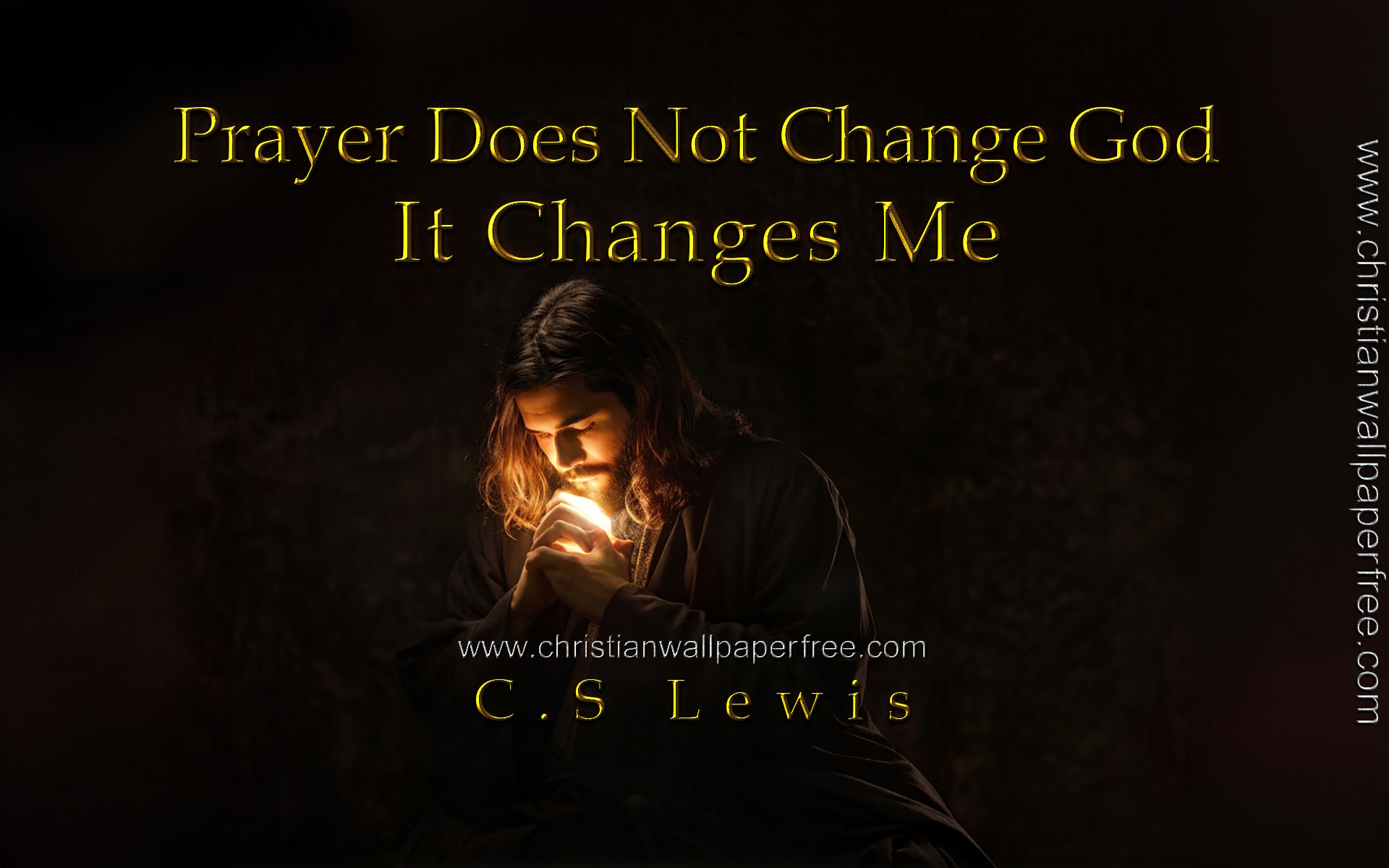 It Changes Me Quote by C.S Lewis