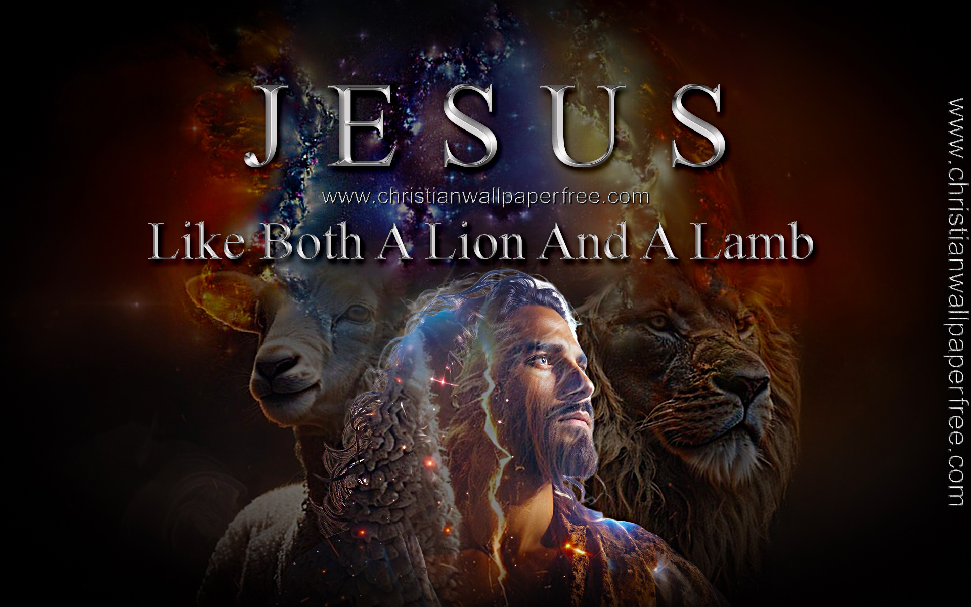 Jesus Both A Lion And A Lamb