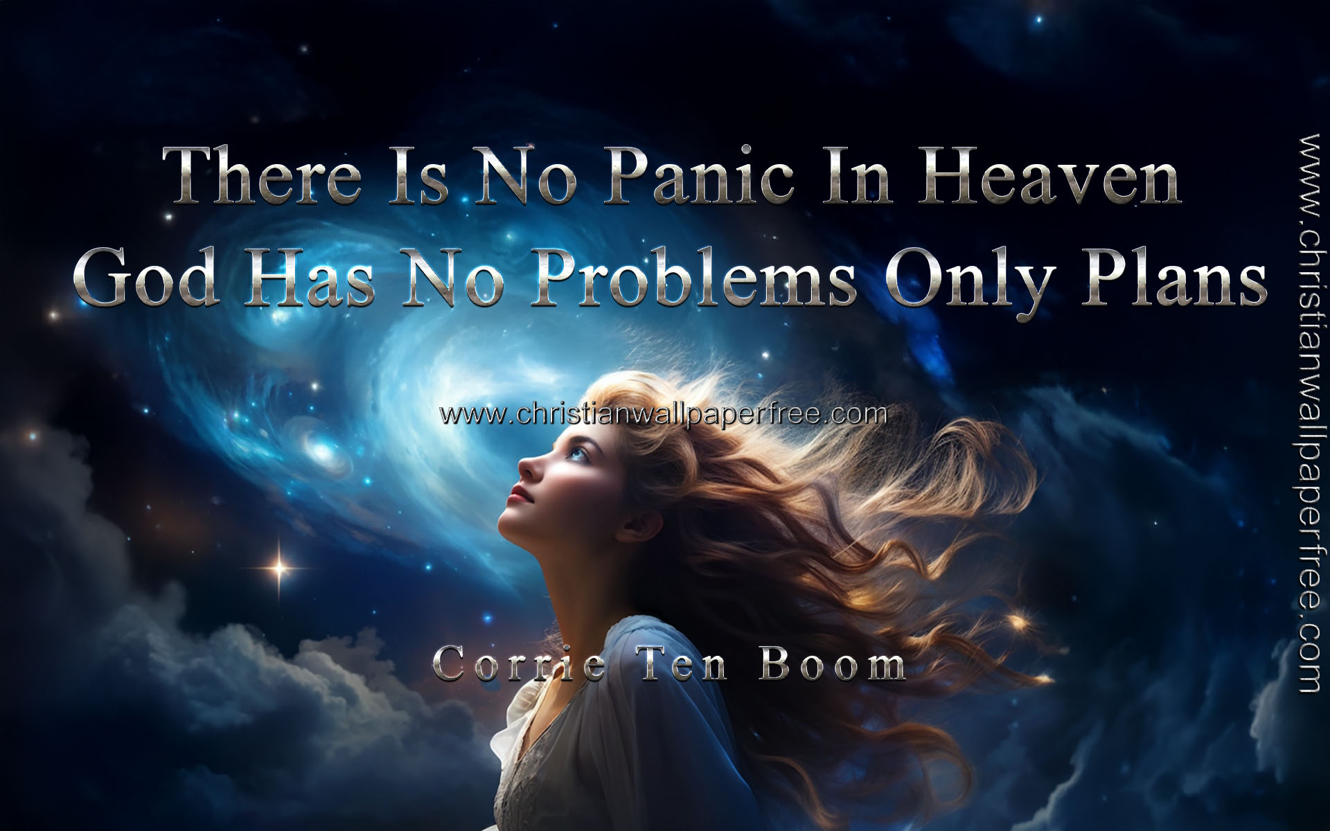 No Panic Quote by Corrie Ten Boom