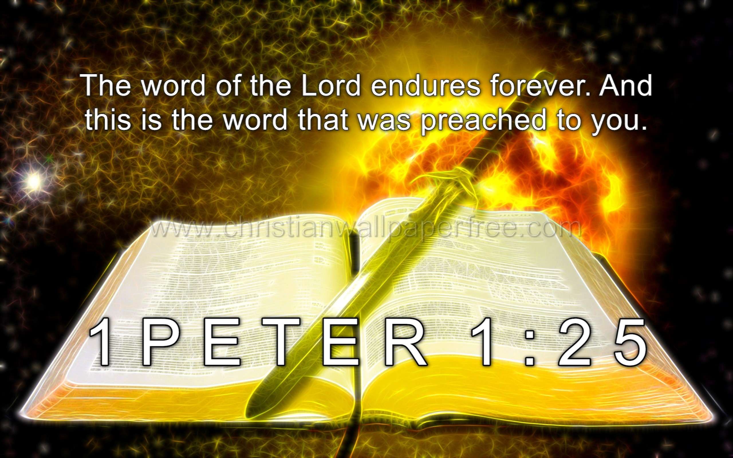 1 Peter 1 Verse 25